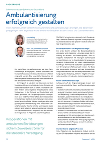 Ambulantisierung erfolgreich gestalten