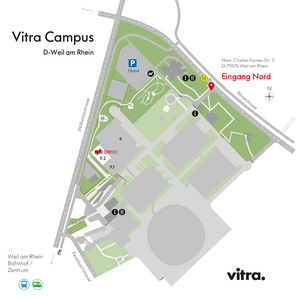 Lageplan Vitra Campus