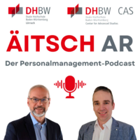 Podcast Cover "Äitsch Ar"-Personalmanagement mit Prof. Dr. Schirmer und Prof. Dr. Glökler